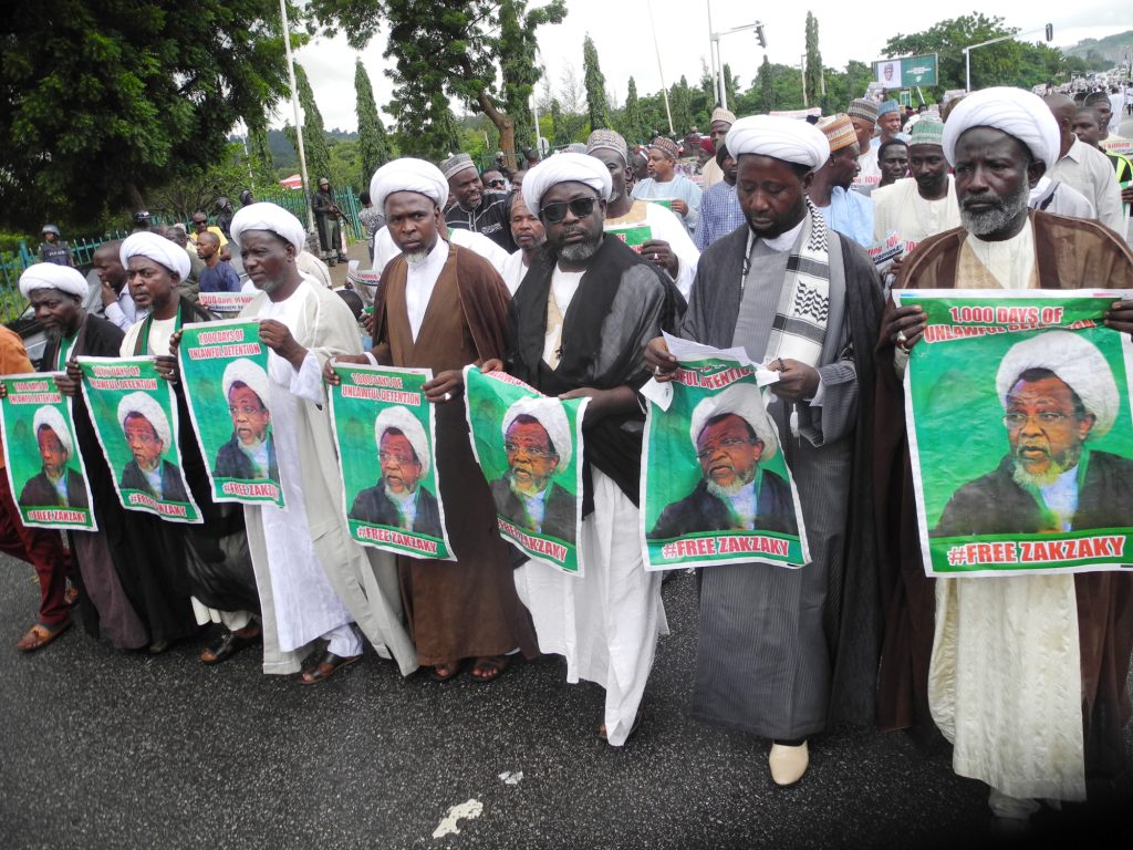 Get rid of travel restriction on El-Zakzaky, better half, release apprehended protesters– Islamic Movement informs Tinubu