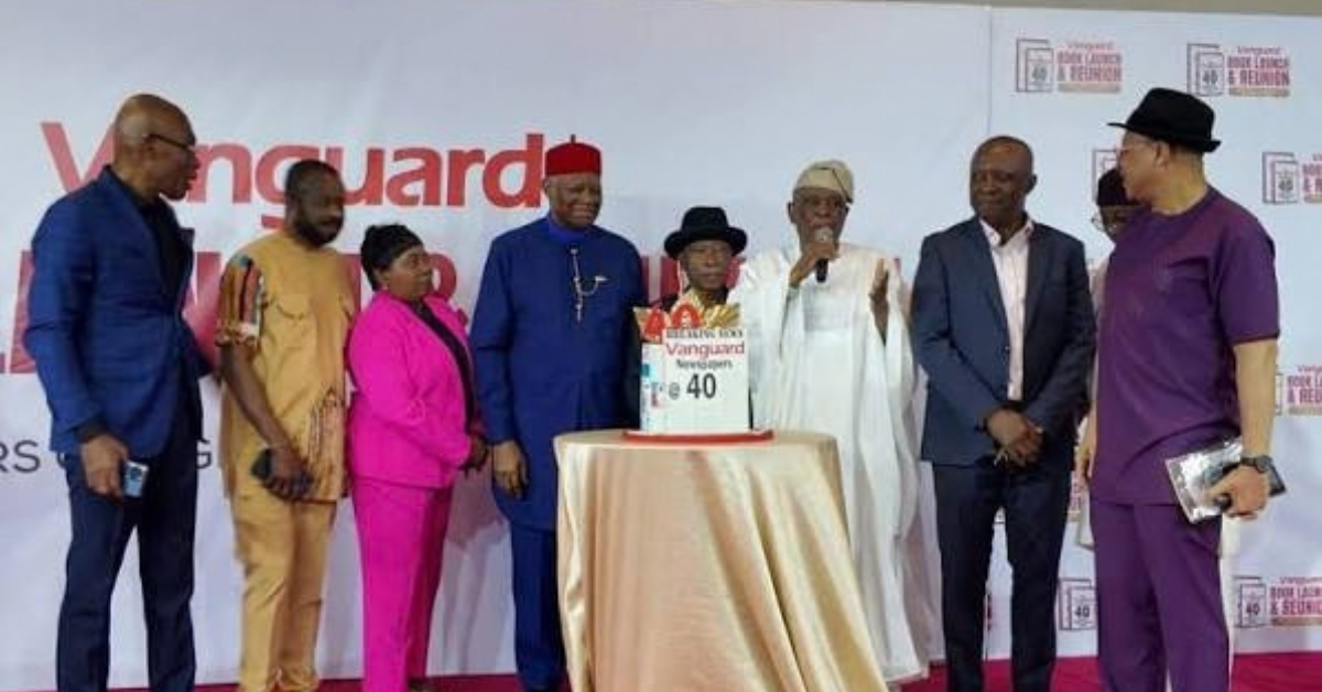 Vanguard marks 40 years of journalism with launch of ‘The Vanguard Chronology’